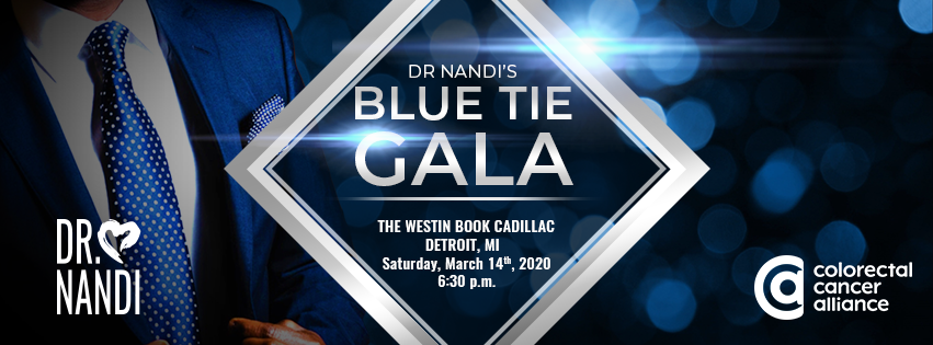 Dr. Nandi's Blue Tie Gala for Colon Cancer 2020